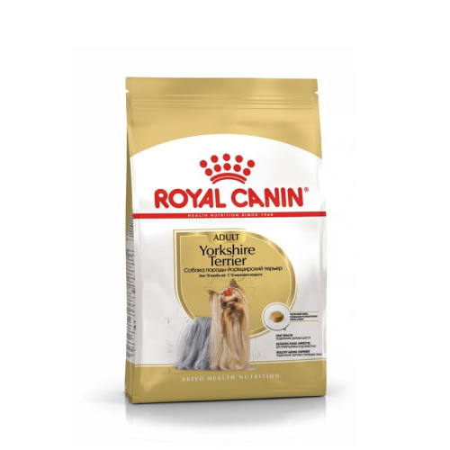 Royal Canin Yorkshire Terrier Adult полнорационный сухой корм для взрослых собак породы йоркширский терьер старше 10 месяцев - 1,5 кг повседневный супер премиум йоркширский терьер для взрослых с курицей породы мелкого размера мешок Россия 1 уп. х 1 шт. х 