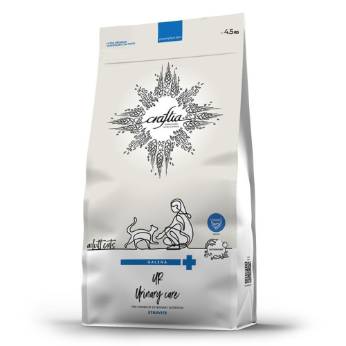 Craftia Galena Cat Urinary Care корм для кошек для растворения струвитных камней - 1,4 кг ветеринарный для взрослых для всех пород мешок Сербия 1 уп. х 1 шт. х 1.4 кг
