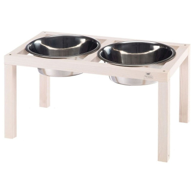 Ferplast Desco Wood 07 подставка для собак, с металическими мисками kc58 5,6 л, деревянная - 54,2x28,6xh29 см Индия 1 уп. х 1 шт. х 2.388 кг