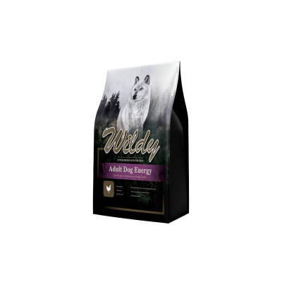 Wildy Adult Dog Energy сухой корм для активных собак, с курицей - 15 кг супер премиум для взрослых с курицей мешок Россия 1 уп. х 1 шт. х 15 кг