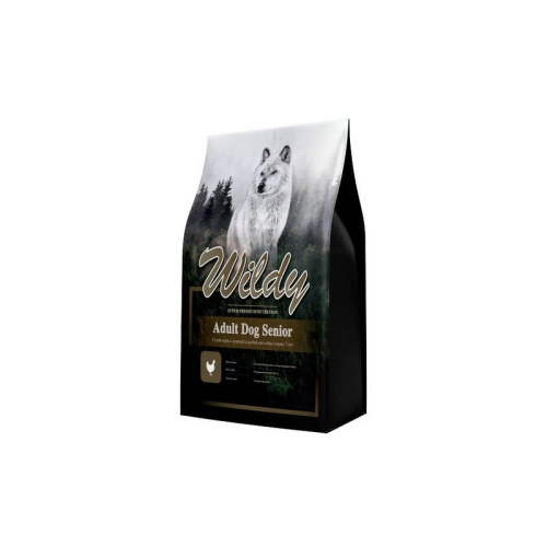 Wildy Adult Dog Senior сухой корм для собак старше 7 лет, с курицей и рыбой - 15 кг супер премиум для взрослых с рыбой мешок Россия 1 уп. х 1 шт. х 15 кг