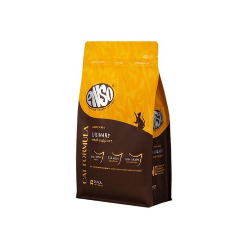 Enso Cat Formula Urinary сухой корм для кошек, для профилактики мочекаменной болезни, с уткой и брусникой - 7 кг для взрослых с уткой мешок Россия 1 уп. х 1 шт. х 7 кг