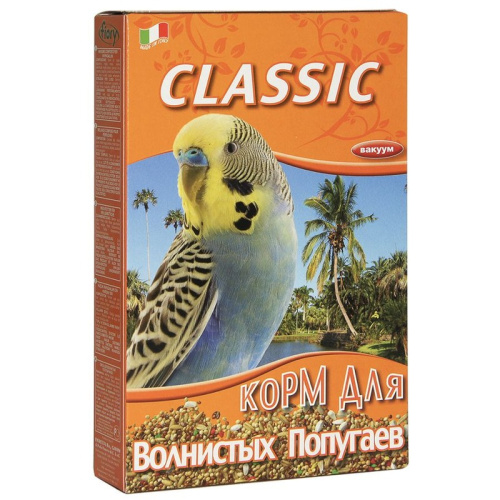 Fiory корм для волнистых попугаев Classic 400 г повседневный для взрослых Импортный корм 1 уп. х 1 шт. х 0.443 кг