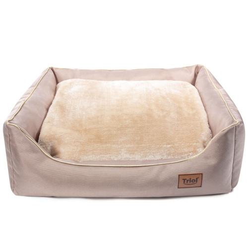 Triol M лежанка прямоугольная "сахара", 500х400х160 мм для всех пород Китай 1 уп. х 1 шт. х 1.1 кг