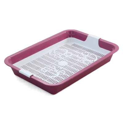 Gamma туалет для кошек c сеткой мини "Барсик", 325х235х60 мм для всех возрастов Россия 1 уп. х 1 шт. х 0.32 кг