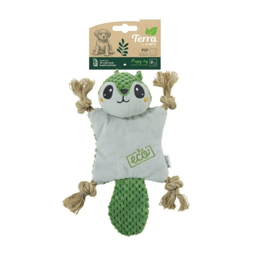 Mpets Ltd игрушка мягкая для щенков "Terra Pip", белка-летяга, 25 см для щенков Китай 1 уп. х 1 шт. х 0.067 кг