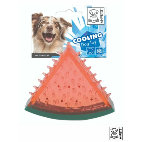Mpets Ltd игрушка для собак, охлаждающая, Арбуз, 13,5 x 7 х 3,7 см для всех возрастов Китай 1 уп. х 1 шт. х 0.1 кг