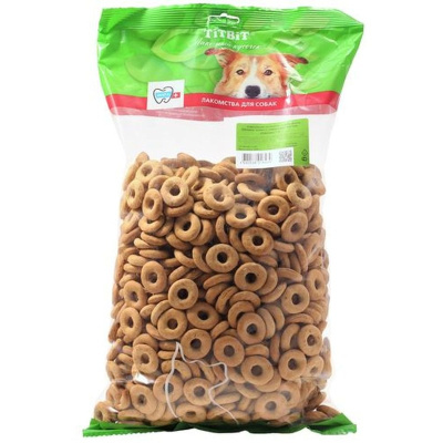 Titbit лакомство Мясные сушки для собак, с говядиной - 1 кг для взрослых для всех пород Россия 1 уп. х 1 шт. х 1 кг