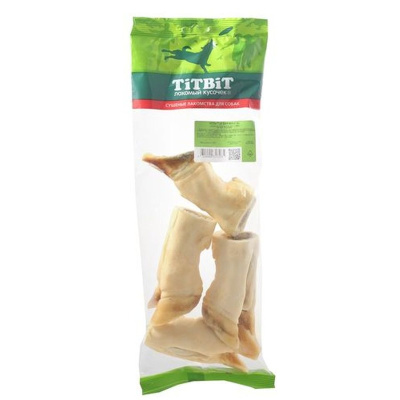 Titbit лакомство Копытце баранье XL для собак - 230 г для взрослых для всех пород Россия 1 уп. х 1 шт. х 0.23 кг