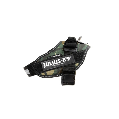 Julius-K9 шлейка для собак IDC-Powerharness Mini-Mini, 40-53 см/ 4-7 кг, камуфляж для всех возрастов Венгрия 1 уп. х 1 шт. х 0.102 кг