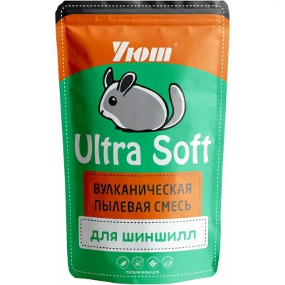 Уют вулканическая смесь Ultra Soft для взрослых шиншилл - 0,73 л для взрослых Россия 1 уп. х 1 шт. х 0.67 кг