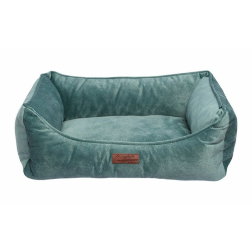 Lion Мэдисон лежанка для взрослых собак мелких пород и взрослых кошек, бирюзовый - размер S, 60x45x20 см породы мелкого размера Россия 1 уп. х 1 шт. х 1.25 кг