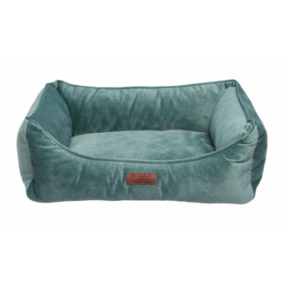 Lion Мэдисон лежанка для взрослых собак мелких пород и взрослых кошек, бирюзовый - размер S, 60x45x20 см породы мелкого размера Россия 1 уп. х 1 шт. х 1.25 кг