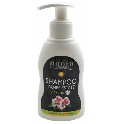 Milord Shampoo Zampe Estate шампунь "Репеллентный" для собак для мытья лап - 200 мл уход за лапами для всех возрастов для всех пород Италия 1 уп. х 1 шт. х 0.2 кг