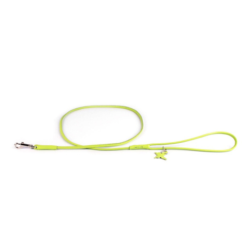 Поводок Collar Glamour круглый ширина 10 мм, длина 122 см зелёный супер премиум Украина 1 уп. х 1 шт. х 0.104 кг
