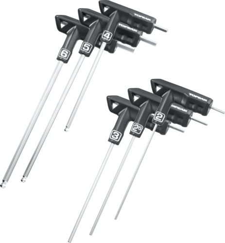Набор шестигранных ключей Topeak T-Handle DuoHex (черный)