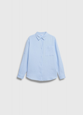 Рубашка для девочек, Голубой