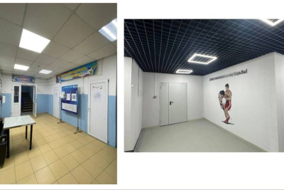 В здании спортивной школы № 3 в Якутске впервые провели капитальный ремонт / ЯСИА Якутск Якутск Республика Саха (Якутия)