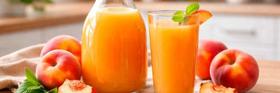 Польза и вред персикового сока