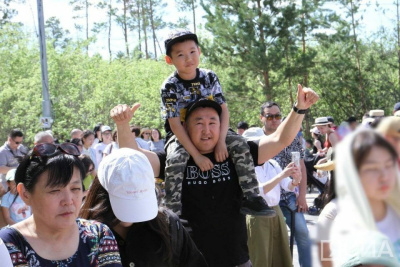 Фестиваль детства открыли в парке культуры и отдыха Якутска / Саина Титова Якутск Якутск Республика Саха (Якутия)