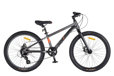 Подростковый велосипед Wind Ultra 24 Rigid, год 2026, цвет Серый