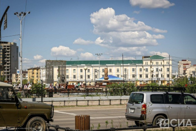 Фонтан на площади Орджоникидзе в Якутске запустят на этой неделе / ЯСИА Якутск Якутск Республика Саха (Якутия)