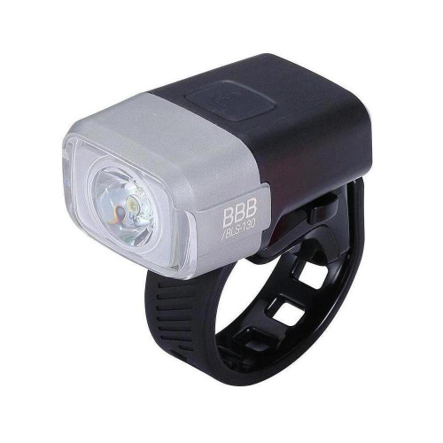 Bbb Фонарь передний BBB NanoStrike 400 BLS-130, цвет Черный-Серый