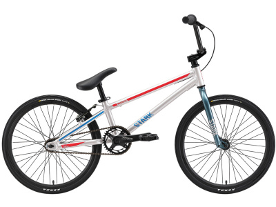 Экстремальный велосипед Stark Madness BMX Race, год 2024, цвет Серый-Красный, ростовка 9