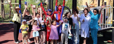 Алмазэргиэнбанк поздравил маленьких подопечных с Международным днем защиты детей /    