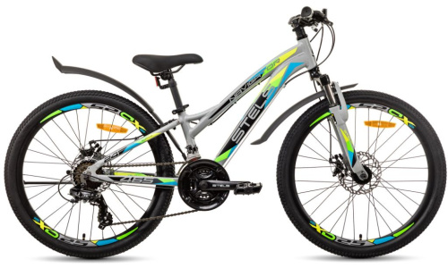 Подростковый велосипед Stels Navigator 465 MD 24 V010, год 2025, цвет Серый, ростовка 11