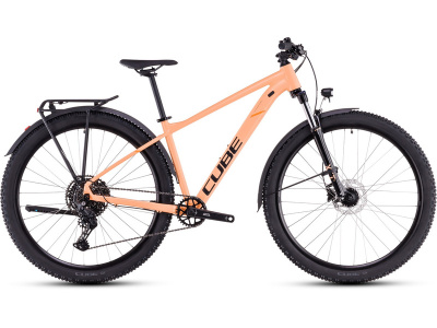Горный велосипед Cube Aim Race Allroad 27.5, год 2025, цвет Оранжевый-Черный, ростовка 14.5
