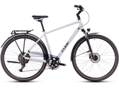 Дорожный велосипед Cube Touring One, год 2025, цвет Белый-Серый, ростовка 20