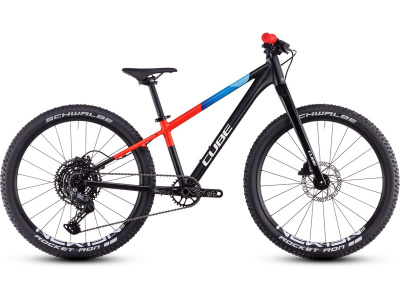 Подростковый велосипед Cube Reaction 240 Pro, год 2025, цвет Черный-Синий