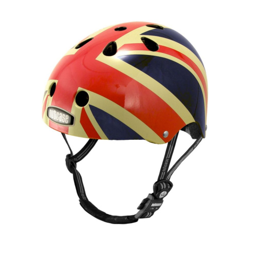 Nutcase Шлем защитный Nutcase Street Union Jack, цвет Синий-Красный, ростовка S