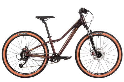 Подростковый велосипед Stinger Laguna 24 JR, год 2025, цвет Фиолетовый