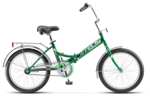 Складной велосипед Stels Pilot 410 C 20 Z010, год 2025, цвет Зеленый, ростовка 13