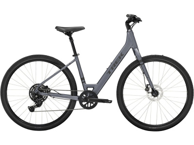 Женский велосипед Trek Verve 2 Lowstep Gen 5, год 2026, цвет Серый, ростовка 21.5
