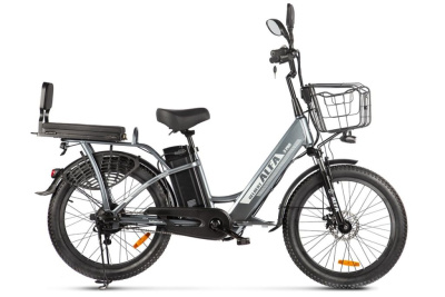 Электровелосипед Gelbert Alfa 3 Pro, год 2025, цвет Серый