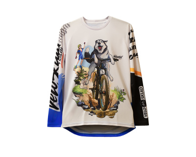 Velosklad Джерси Velosklad Хаски, цвет Белый, ростовка 46