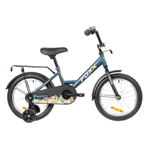 Детский велосипед Foxx Simple 14, год 2026, цвет Синий