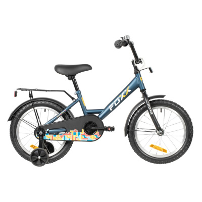 Детский велосипед Foxx Simple 14, год 2026, цвет Синий
