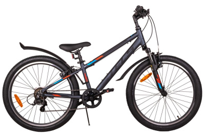 Подростковый велосипед Stels Turbo 420 V 24, год 2026, цвет Серый, ростовка 12