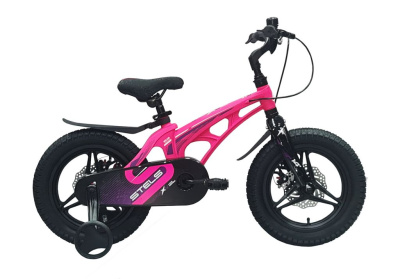 Детский велосипед Stels Galaxy Pro 14, год 2026, цвет Розовый