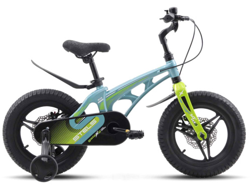 Детский велосипед Stels Galaxy Pro 14, год 2026, цвет Голубой