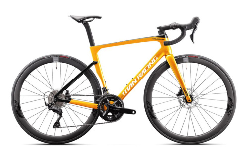 Шоссейный велосипед Titan Racing Valerian Carbon Elite, год 2025, цвет Желтый, ростовка 19