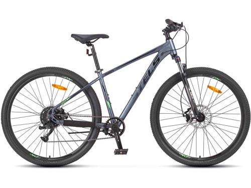 Горный велосипед Stels Navigator 920 MD 29 9sp, год 2026, цвет Серый-Зеленый, ростовка 20