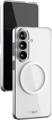 Чехол VLP Puro Case MagSafe для Galaxy S26, поликарбонат прозрачный