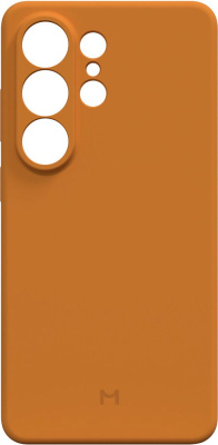Чехол Magssory Silicone Case для Galaxy S26 Ultra, силикон оранжевый