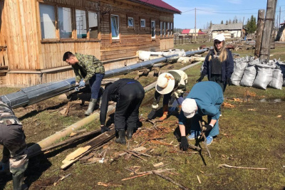Более 6800 человек, пострадавших от весеннего паводка в Якутии, подали заявления на выплаты / ЯСИА   Республика Саха (Якутия)