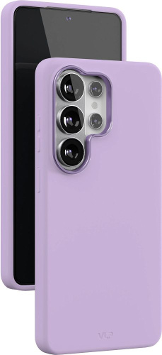 Чехол VLP Aster Pro Case MagSafe для Galaxy S26 Ultra, силикон лавандовый